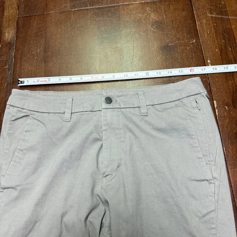 Lululemon Commission Pant 32x30 Slim Oxford Gull Oxford Grey Mens Office Travel